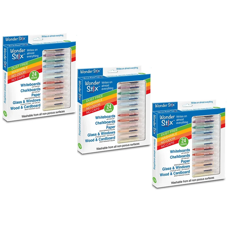 Wonder Stix™, 3 Packs of 24