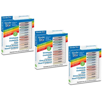 Wonder Stix™, 3 Packs of 24