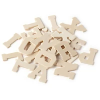 6 Packs: 36 ct. (216 total) 1.75" Wood Varsity Letters by Make Market®