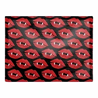 Vampire Lips Polyester Twill Placemat
