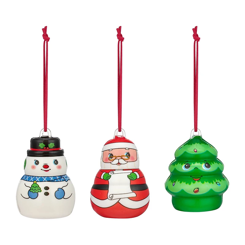 Mr. Christmas 3" Musical Marshmelodies Ornaments Set