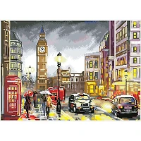 Diamond Dotz® Intermediate London Scene Diamond Painting Kit