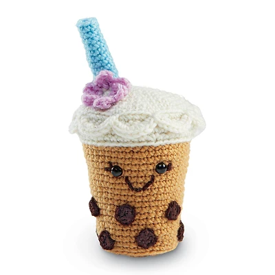 Intermediate Boba Tea Amigurumi Crochet Kit by Loops & Threads®