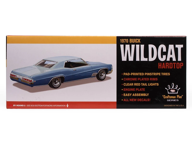 AMT® 1970 Buick Wildcat Hardtop 1:25 Scale Model Kit