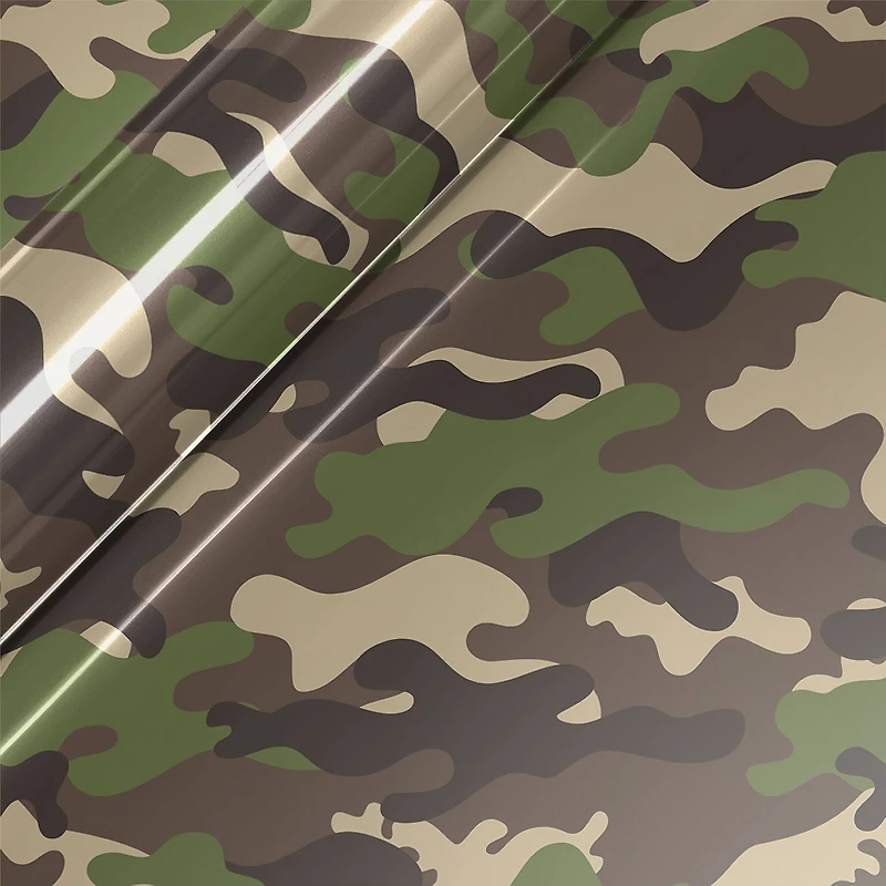 Siser EasyPatterns Plus Green Camouflage Heat Transfer Vinyl 36in