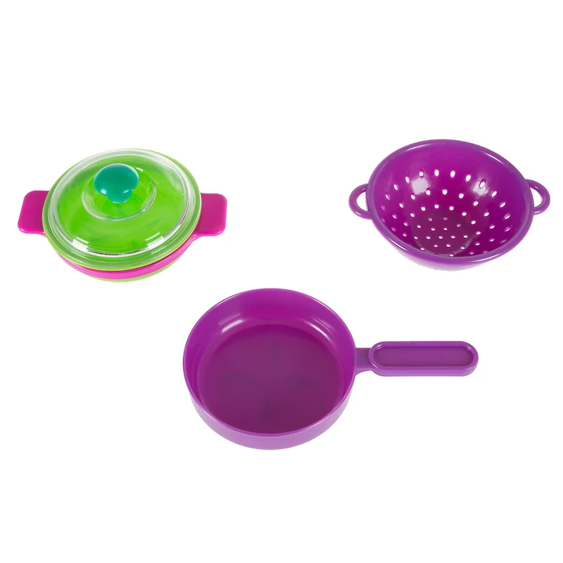 Toy Time Kids Play Dish Set With Dish Drainer
