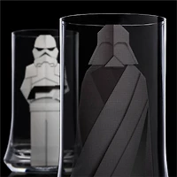 JoyJolt® Star Wars™ 18.5oz. Beware Of the Dark Side Tall Drinking Glasses, 2ct.
