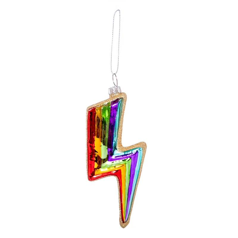 5" Pride Flash Glass Ornament by Ashland®