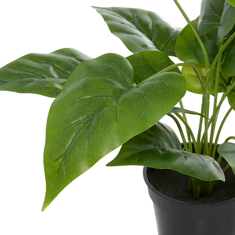 Green Plastic Traditional Artificial Foliage, 17" x 21" x 17"