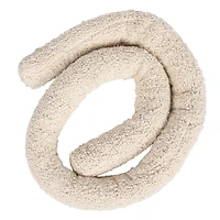Hello Honey® Cream Woven Cotton Bouclé Knot Design Pillow