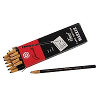 General's® Finest Black Paper Wrapped Marking Pencils, 12ct.
