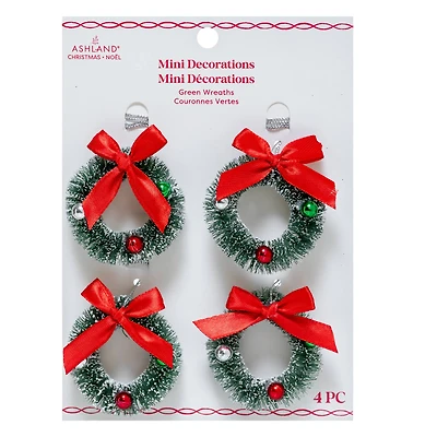 Mini Green Wreaths, 4ct. by Ashland®