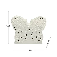 7.5" DIY LED Butterfly Ceramic Décor by Ashland®