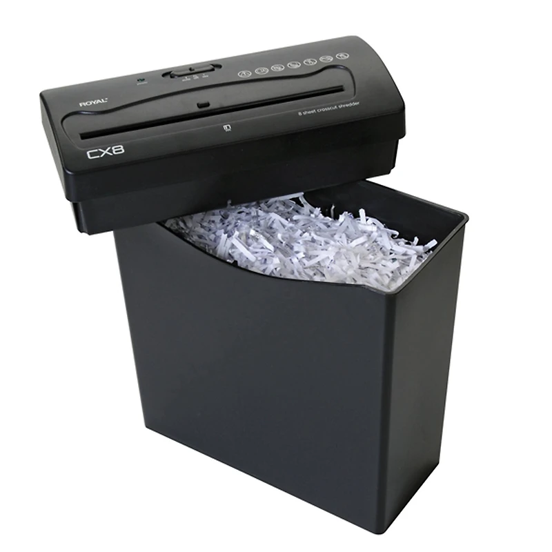 Royal® CX8 Crosscut Shredder
