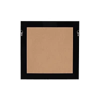 White Paper Handmade Geometric Circle Framed Shadow Box 