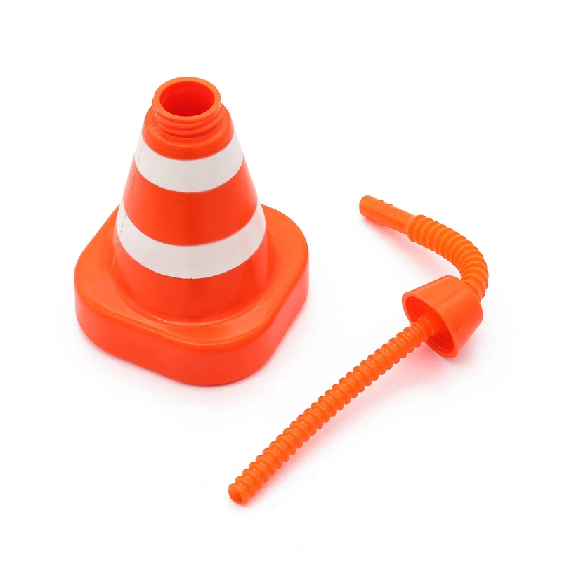 9.5oz. Orange & White Cone Cup by Celebrate It™