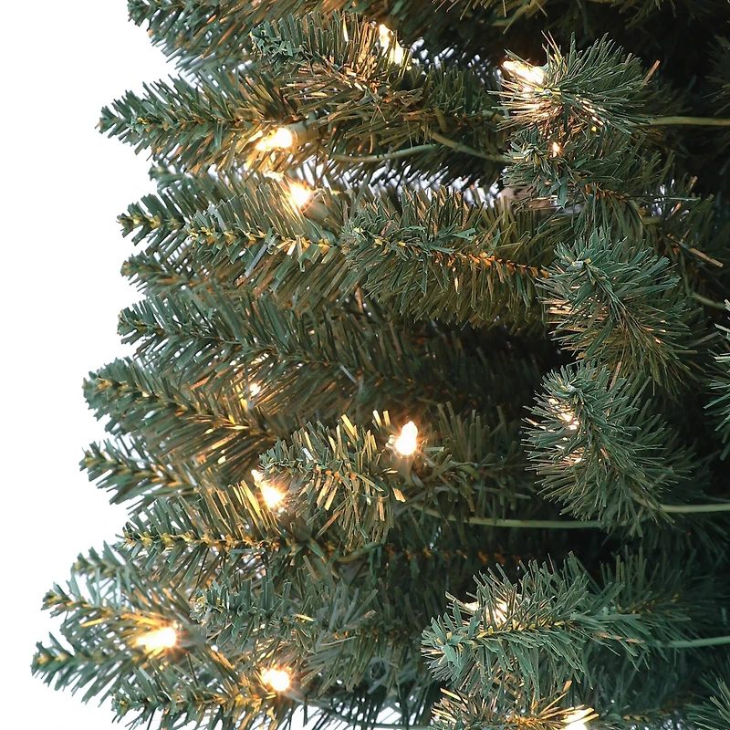 4ft. Pre-Lit Santa Tree, Clear Lights