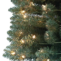 4ft. Pre-Lit Santa Tree, Clear Lights