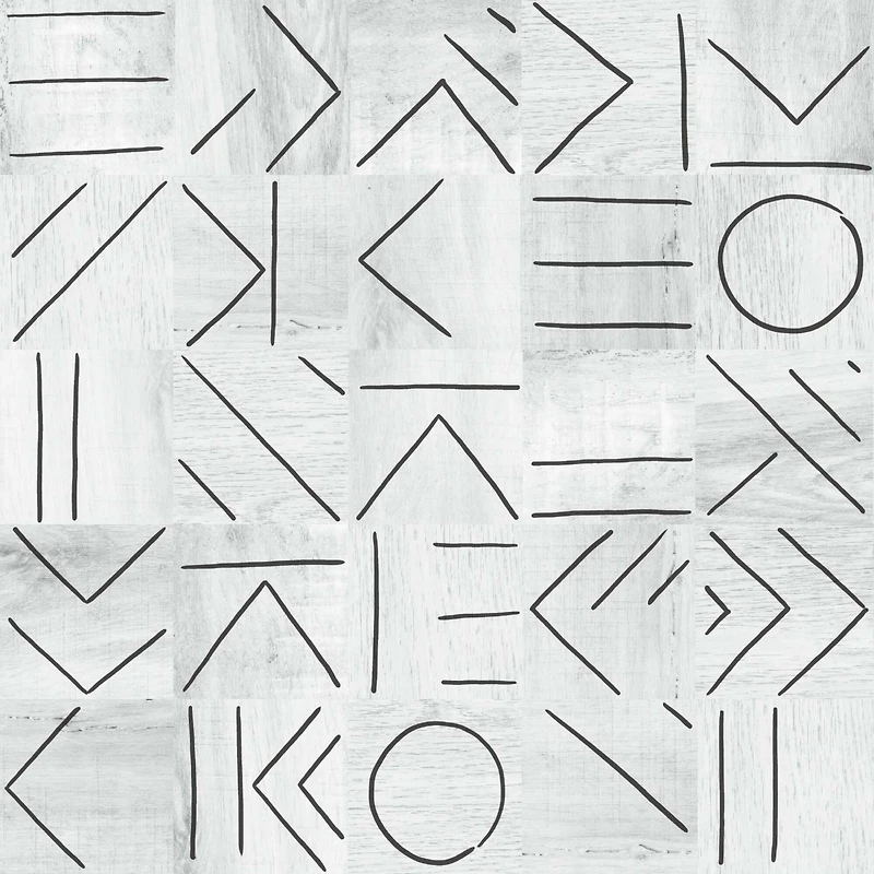 RoomMates Down The Line Peel & Stick Wallpaper