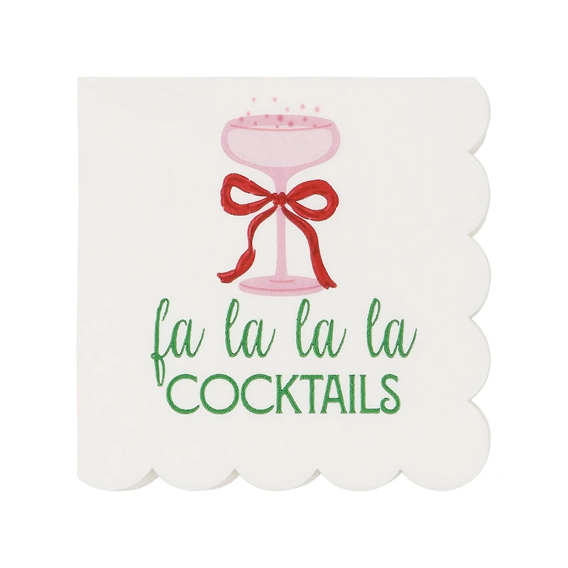 Fa La La La Beverage Napkins by Celebrate It™