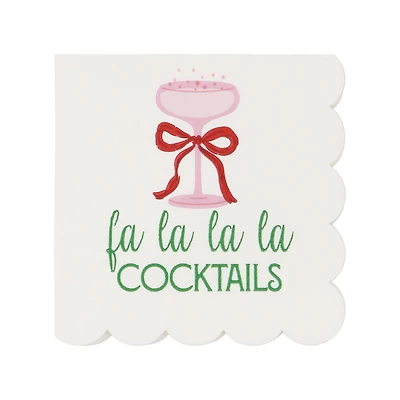 Fa La La La Beverage Napkins by Celebrate It™