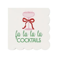 Fa La La La Beverage Napkins by Celebrate It™