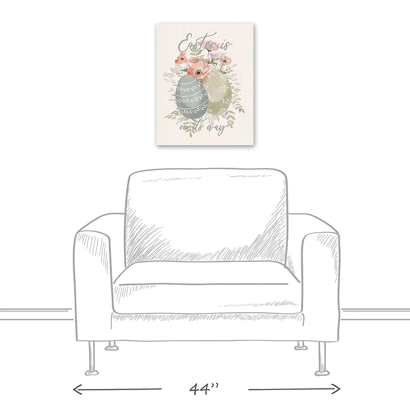 Easter On Its Way 2 16" x 20" Canvas Wall Art