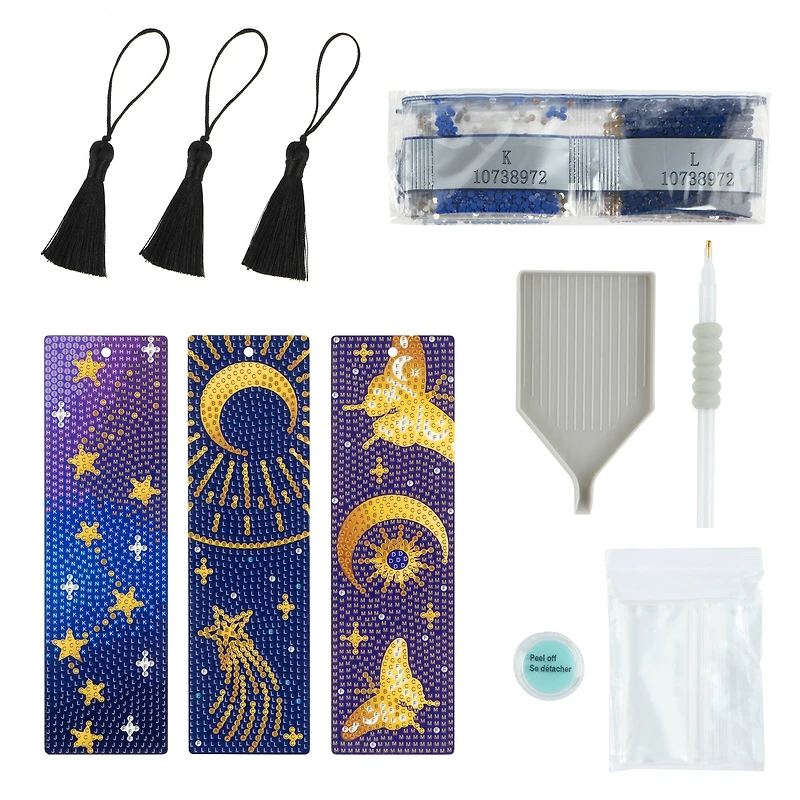 Celestial Diamond Art Bookmark Kit by Make Market®