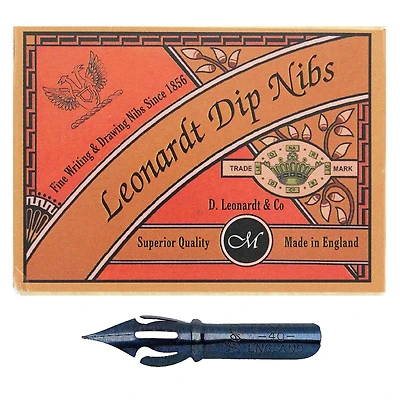 Manuscript Shorthand Leonardt Dip Nibs, 100ct.