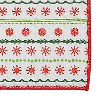 DII® Snowflakes Dish Drying Mat Set, 2ct.