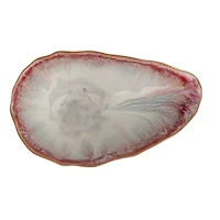 Hello Honey® 6.5" Berry Stoneware Footed Bowl