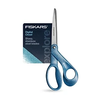 Fiskars® Explore 8" Digital Cloud Glitter Scissors
