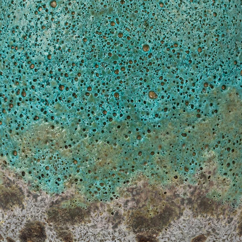 Hello Honey® Green & Blue Textured Stoneware Vase Set