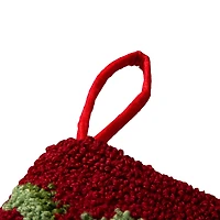 Glitzhome® 19" Santa Hooked Stocking