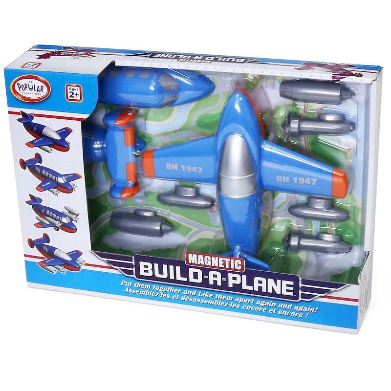 Popular Playthings® Magnetic Build-a-Plane™