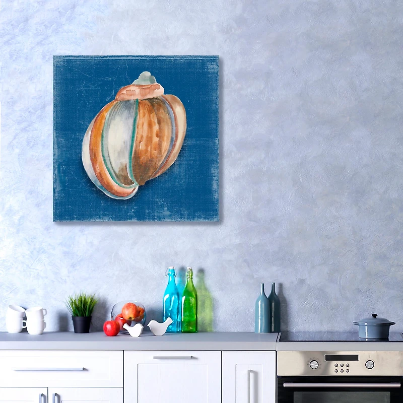 Rosecliff Shell II Canvas Giclee