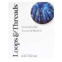 Night Sky Embroidery Kit by Loops & Threads®