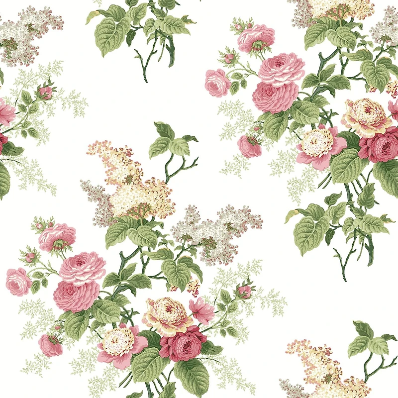 RoomMates Brights Waverly Emma's Garden Peel & Stick Wallpaper