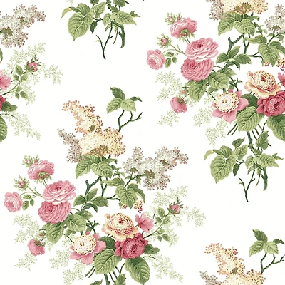 RoomMates Brights Waverly Emma's Garden Peel & Stick Wallpaper