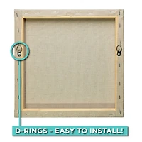 Wexel Art Beige Linen Gesso Primed Canvas