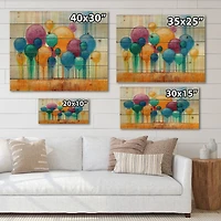 Designart - Colourful Ornamental Trees IV