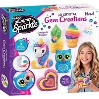 Cra-Z-Art® Shimmer 'n Sparkle 3D Crystal Gem Creations