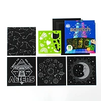 Art 101 Scratch Art Kits, 3 Packs of 11