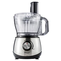 Brentwood 12-Cup 600-Watt Stainless Steel Food Processor