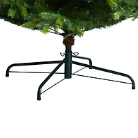 9ft. Pre-Lit North Carolina Spruce Artificial Christmas Tree, Clear Lights