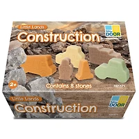 Yellow Door Little Lands Construction Stone Figure Play Set