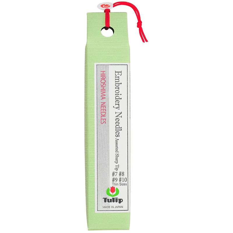 Tulip® Thin Sharp Tip Embroidery Needles, 8ct.