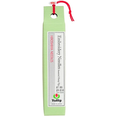 Tulip® Thin Sharp Tip Embroidery Needles, 8ct.