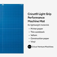 Cricut® 2-Pack Light Grip Performance Machine Mats, 24" x 12"