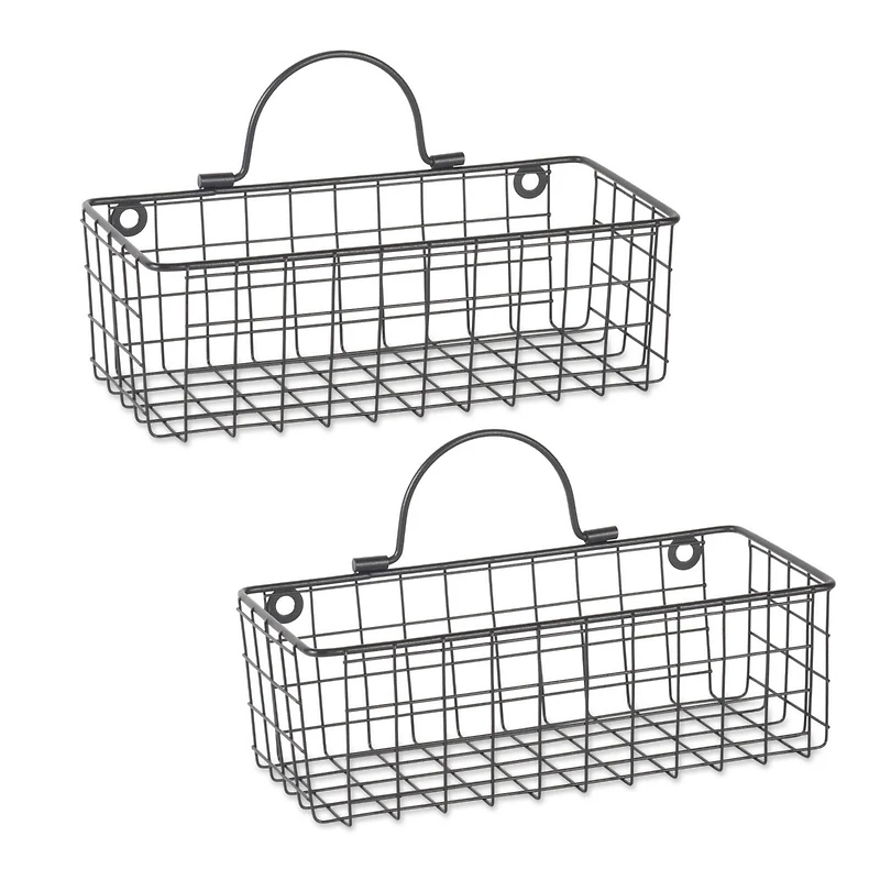 DII® Small Wire Wall Baskets